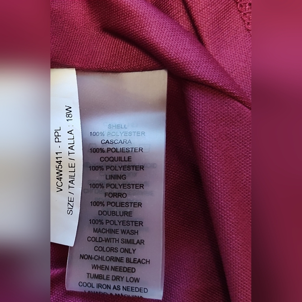 NWT! Women's Plus Size Vince Camuto Maxi Dress - Size 18W - Retail $179 - Picture 6 of 6